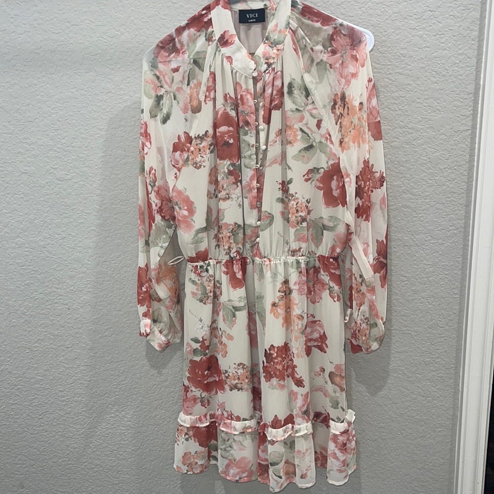 Vici floral dress